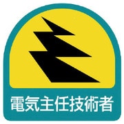 851-50 [ステッカー 電気主任技術者・2枚1シート・35X35]