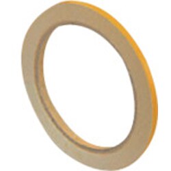 反射テープ 黄 2巻1組 5mm幅×10m巻 863-41