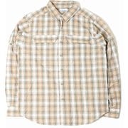シルバーリッジ2.0プラッドロングスリーブシャツ Silver Ridge 2.11 Plaid L/S Shirt AE0649 103 White Balanced Multi Plaid Sサイズ [アウトドア シャツ メンズ]
