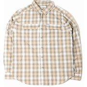 シルバーリッジ2.0プラッドロングスリーブシャツ Silver Ridge 2.11 Plaid L/S Shirt AE0649 103 White Balanced Multi Plaid Lサイズ [アウトドア シャツ メンズ]