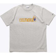 ツキャノンアイルショートスリーブTシャツ PM0407 039 Columbia Grey Heather, Logo Mサイズ [アウトドア カットソー メンズ]