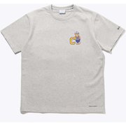 ツキャノンアイルショートスリーブTシャツ PM0407 040 Columbia Grey Heather, C Graphic XLサイズ [アウトドア カットソー メンズ]