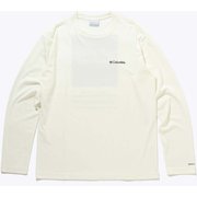 メープスブルックロングスリーブTシャツ PM0404 100 White, Logo Mサイズ [アウトドア カットソー メンズ]