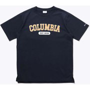 ホーソンショートスリーブクルー PM0317 465 Collegiate Navy, Logo Lサイズ [アウトドア カットソー メンズ]
