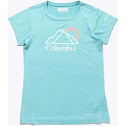 ミッションピークショートスリーブグラフィックシャツ AG0135 363 Sea Wave Heather Bright Peaks XSサイズ [アウトドア トップス キッズ]