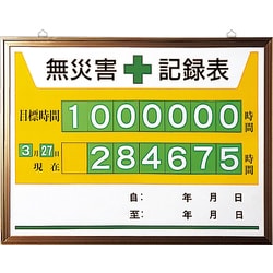 867-15A [無災害記録表]