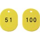 877-619 [番号札60×40黄51～100 50枚組]