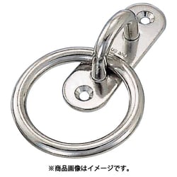 水本 パッドアイ丸カン 丸カン内径30mm 15mm×45mm A-070