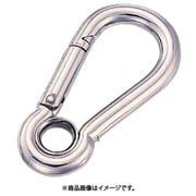 A-2563 [水本 ステンレス スナップフックA型（リング付） 線径3mm長さ38mm]