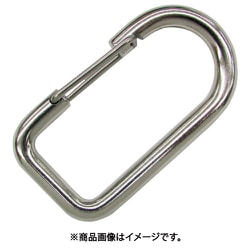A-2740 [水本 ステンレス O型フック（ベルト用） 線径4mm長さ30mm]