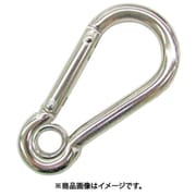 A-2780 [水本 ステンレス スナップフックAE型（リング付） 線径5mm長さ55mm]