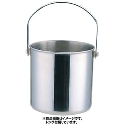 18-8 セレクテッドアイスペール目皿/トング付・箱あり 014263002