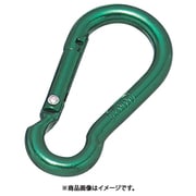 A-681 [水本 アルミスナップフック（グリーン） 線径8mm]