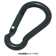 A-684 [水本 アルミスナップフック（ブラック） 線径8mm]