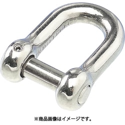 A-751 [水本 ネジ止め沈みシャックル 長さ28mm 内幅14mm]