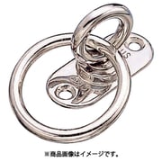 A-916 [水本 回転パッドアイ丸カン 丸カン内径50mm 30mm×65mm]