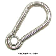 AE-8 [水本 ステンレス スナップフックAE型（リング付） 線径8mm長さ85mm]