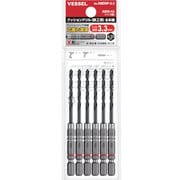 ベッセル クッションドリル(鉄工用)6本組 Φ3.3×98mm AMD6P-3.3
