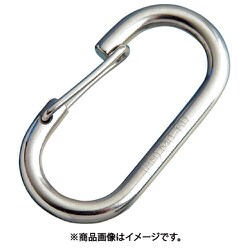 A-2810 [水本 ステンレス O型フック（ロープ用）線径4mm長さ30mm]