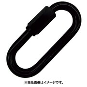A-2855 [水本 ステンレス リングキャッチ 黒色塗装 線径8mm長さ62mm]