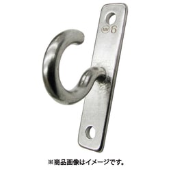 A-2928 [水本 ステンレス プレートフック （ツイスト） 7.5mm×40mm]