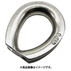 A-2945 [水本 ステンレス シンブル 使用ロープ径16mm]