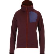 SNTIAL LIGHTWARM HOODIE W LC1705700 CABERNET/EARTH RED Mサイズ [アウトドア フリース レディース]