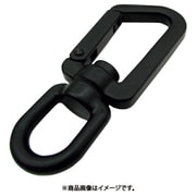 AZ-8MB [水本 ステンレス スイベルスナップZ型 黒色塗装 線径8mm長さ123mm]
