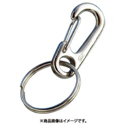 B-2001 [水本 ステンレス ミニクリップ（二重リンク付） 長さ20mm （2個入）]