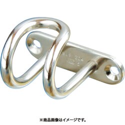 B-2085 [水本 ステンレス ワイヤープレートフック 40mm×12mm]