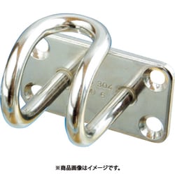 B-2087 [水本 ステンレス ワイヤープレートフック 54mm×30mm]