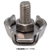 B-2362 [水本 ステンレス シングルワイヤークリップ 使用ロープ径1.5mm]