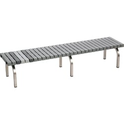 ホームベンチステン 1800 灰 BC-302-318-8