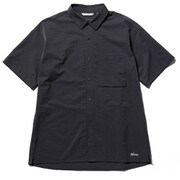 AIR CLOTH COMFY S/S SHIRT N12F BLK Lサイズ [アウトドア シャツ メンズ]