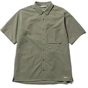 エアクロスコンフィーS/Sシャツ AIR CLOTH COMFY S/S SHIRT N12F ODG Lサイズ [アウトドア シャツ メンズ]