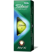 ゴルフボール AVX イエロー 2022年モデル [ゴルフボール 1スリーブ3球入り]