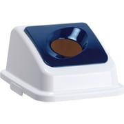 エコ分別カラーペールW35 蓋 紺丸穴 あきかん DS-194-531-7