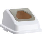エコ分別カラーペールW45 蓋 灰三角穴 ペットボトル DS-194-641-5
