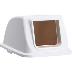 エコ分別カラーペールW90 蓋 白オープン プラスチック DS-194-814-8