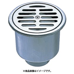 SANEI 封水50ステンレスワントラップ H530-100X50