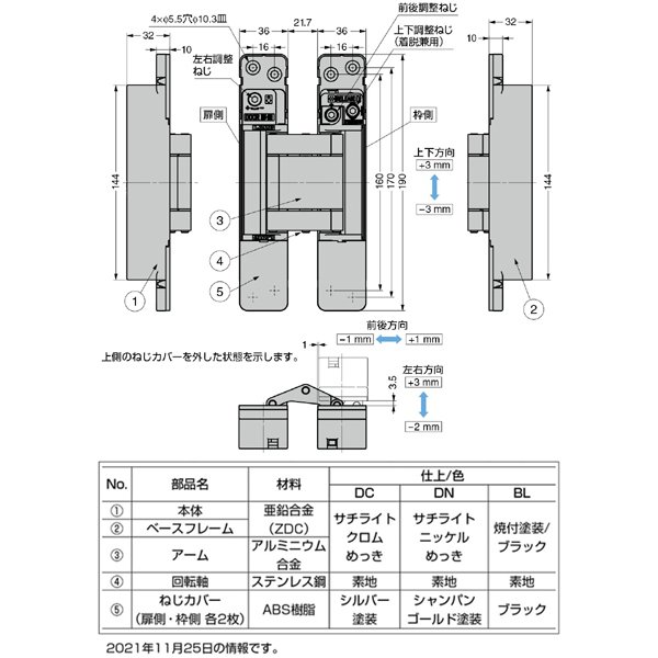 骨董鉄製和錠（板バネ構造部は外れない構造、W１３㌢×H８㌢×D３㌢、６９０㌘） 6300-D はかま錠 6300型 1個 LAMP(スガツネ) 【通販モノタロウ】