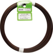 HW-048 [WAKI カラーワイヤー ブロンズ 番手12 線径2.5～2.6mm 長さ20m]
