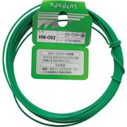 HW-092 [WAKI カラーワイヤー 緑 番手16 線径1.5～1.6mm 長さ6m]
