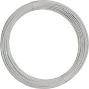 HW-123 [WAKI カラーワイヤー 白 番手14 線径1.9～2.0mm 長さ40m]