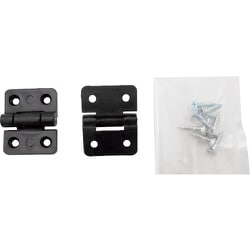 WAKI PCストップ丁番 IF‐095 20mm 黒（2個入） IF-095