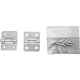 WAKI PCストップ丁番 IF‐096 20mm 透明（2個入） IF-096