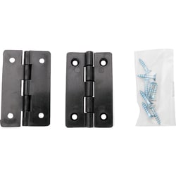 WAKI PCストップ丁番 IF‐104 50mm 黒（2個入） IF-104