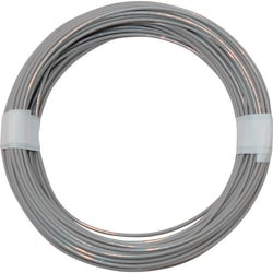 WAKI カラーワイヤー 灰 番手14 線径1.9～2.0mm 長さ20m IW-433