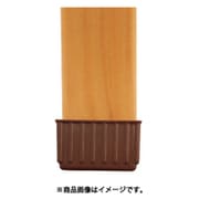 WAKI イスキャップ 茶平角型 1個 GK-122