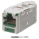 CJSLR6X88TGGRY [カテゴリ6A 左右45度アングル シールド付きモジュラージャック 緑]